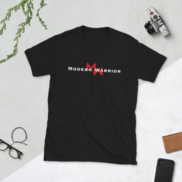 A Modern Warrior T-Shirt featuring the word 'moon warrior'.