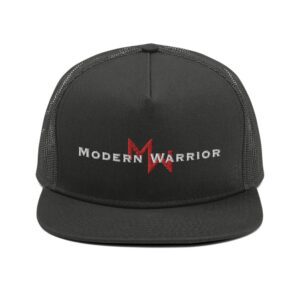Modern Warrior Mesh Snapback trucker hat.
