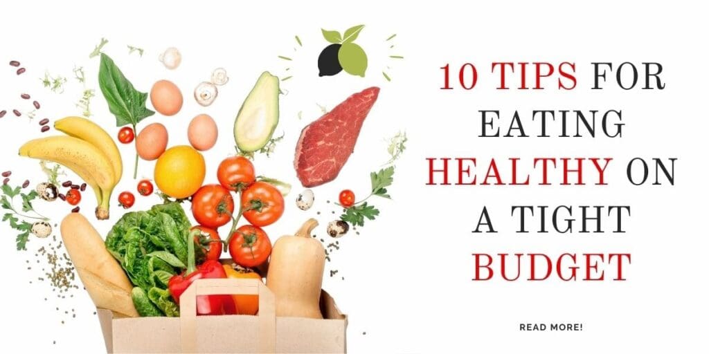 Healthy Eating Tight Budget Featured