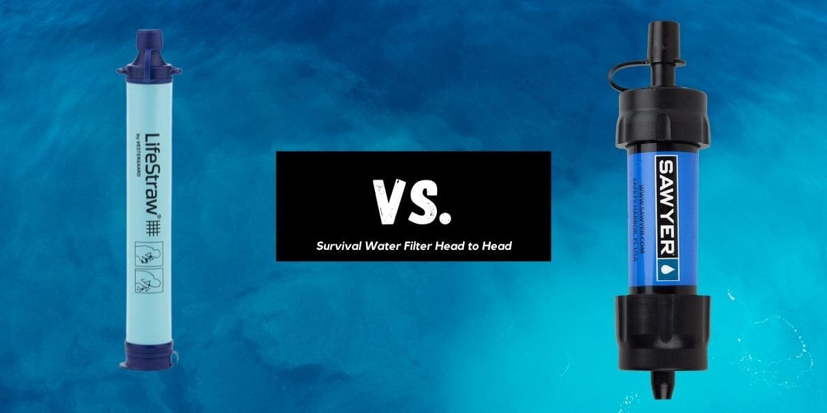 LifeStraw vs Sawyer Survival Water Filter