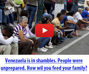 Venezuela is in shambles - families unprepared, struggling to feed themselves.