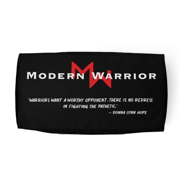 Modern Warrior Combatives Premium Duffle, towel