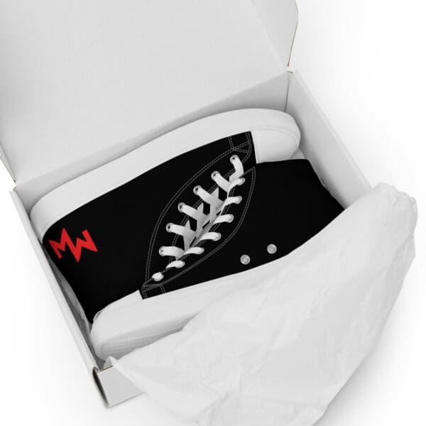 MW Combatives Gym Shoes (Mens) in a black and red box.