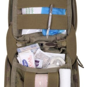 MOLLE Tactical First Aid Kit | Multi Color Choices, shown.