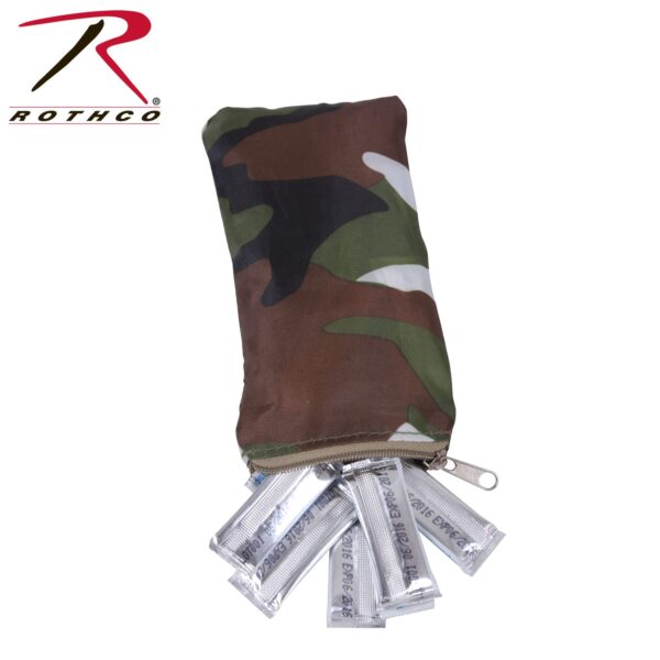 Chlor Floc Military Water Purification Powder Packets, pouch, tampons.