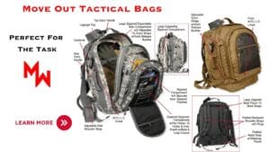 Move Out Tactical Bug Out Bag ad