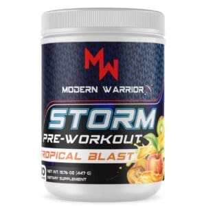 Storm Pre Workout Isolated Bottle