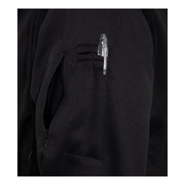 close up, Concealed Carry Zipper Hoodie Black jacket