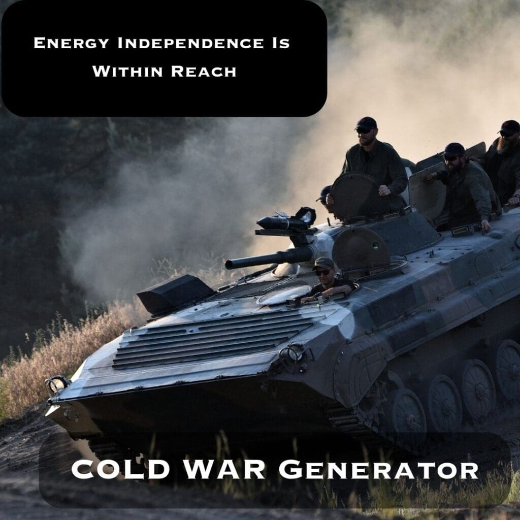 Energy independence is within reach cold war generator.