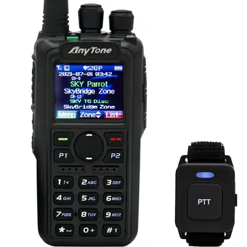AnyTone AT-D878UVII Plus – Dual Band DMR/Analog 7W VHF, 6W UHF – w/Free $97 Training Course – Bluetooth PTT - Digital/Analog APRS RX & TX - 500K Contacts Plus Great Support from BridgeCom!