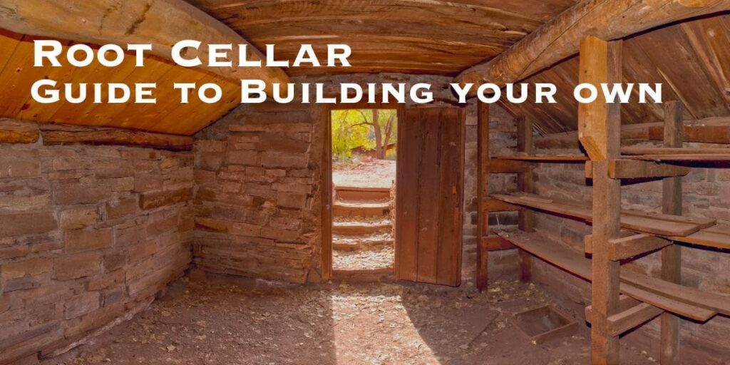 Root cellar guide to building your own.