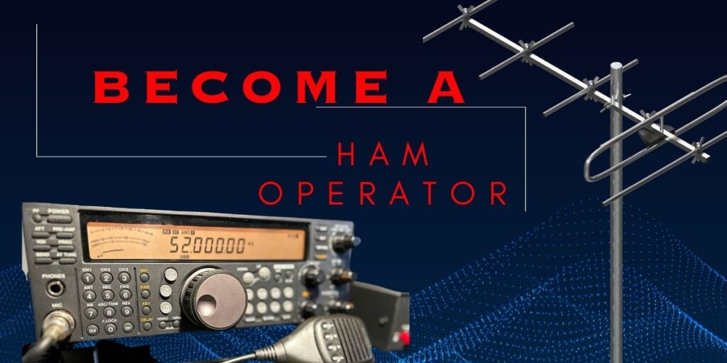 Become a ham operator.